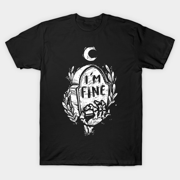 Perfectly Fine T-Shirt by TheTeenosaur